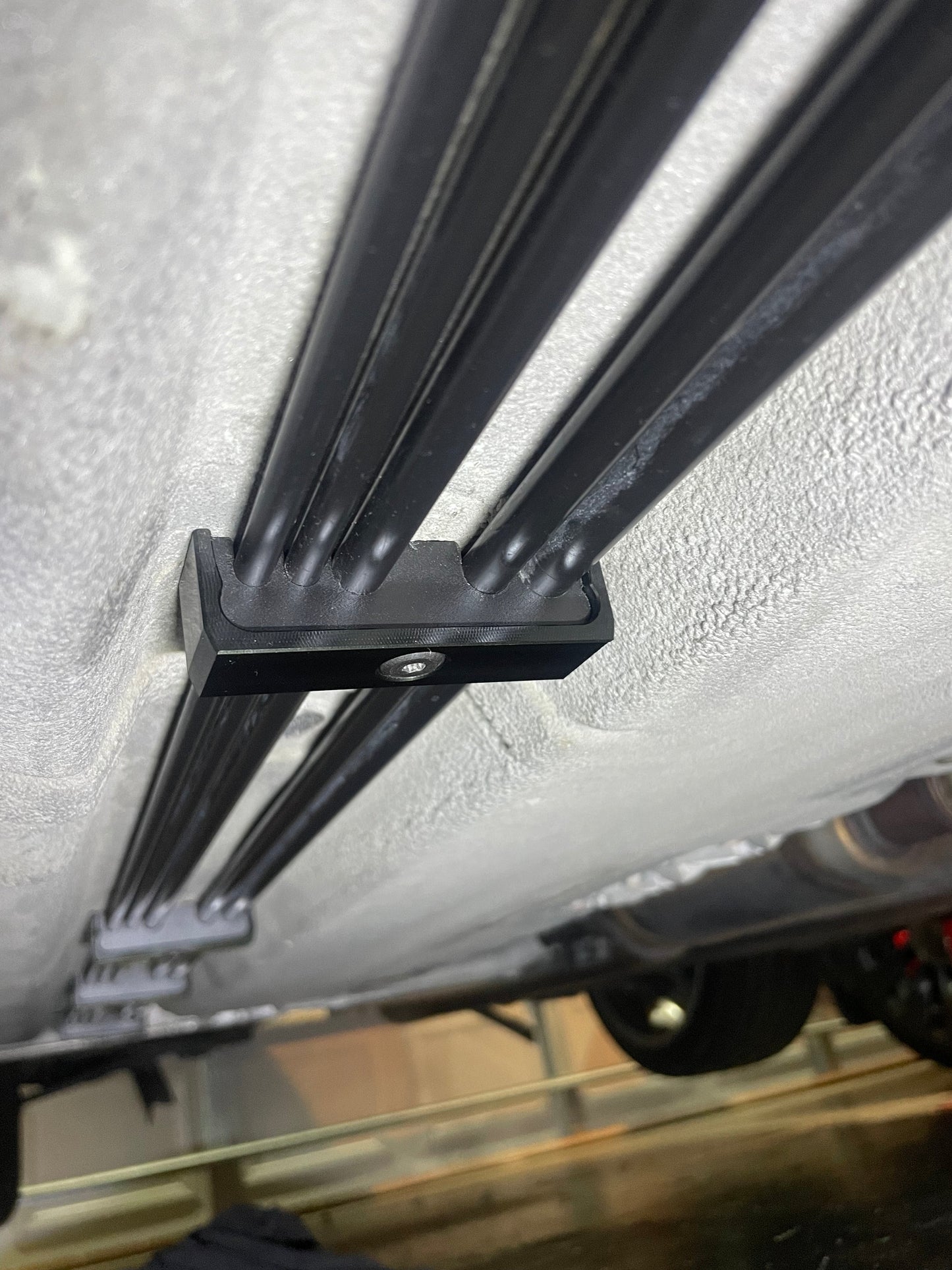 Universal Slim Billet Fuel Line Bracket Set