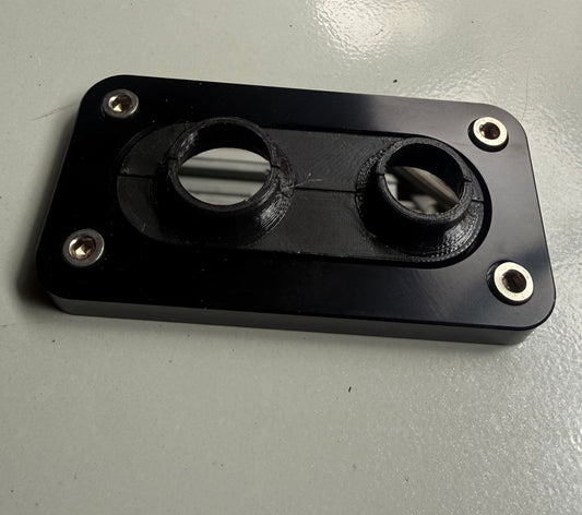 Billet Firewall Panel Bulkhead Pass-Through Fitting