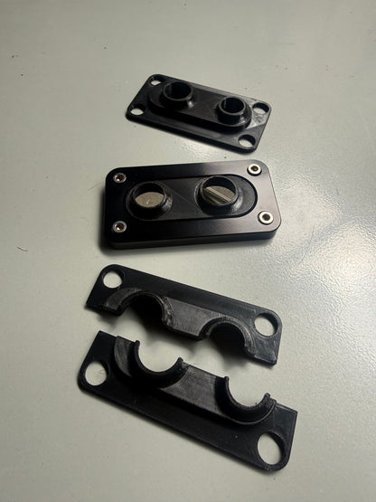 Billet Firewall Panel Bulkhead Pass-Through Fitting