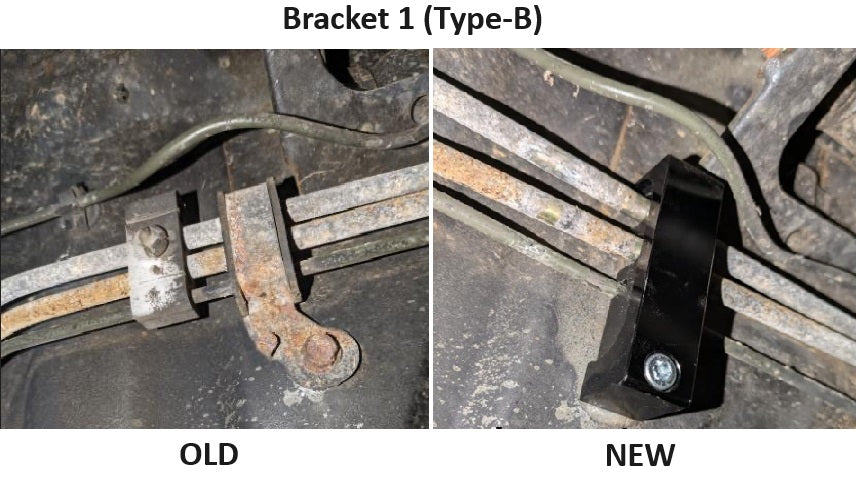 Mazda RX7 FC Billet Fuel Line Bracket Set