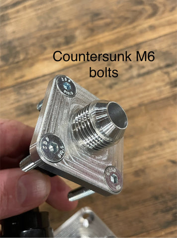 Billet Firewall Bulkhead fittings.