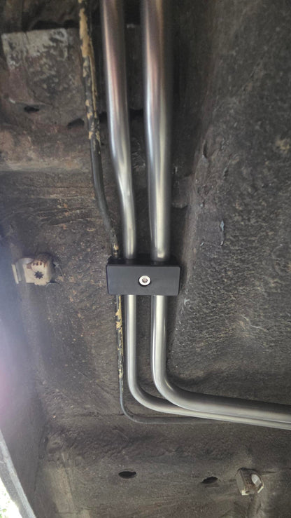 BMW M30 Engine Billet Fuel Line Bracket Set of 5