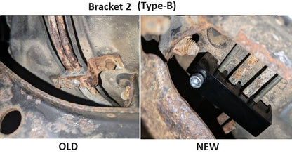 Mazda RX7 FC Billet Fuel Line Bracket Set