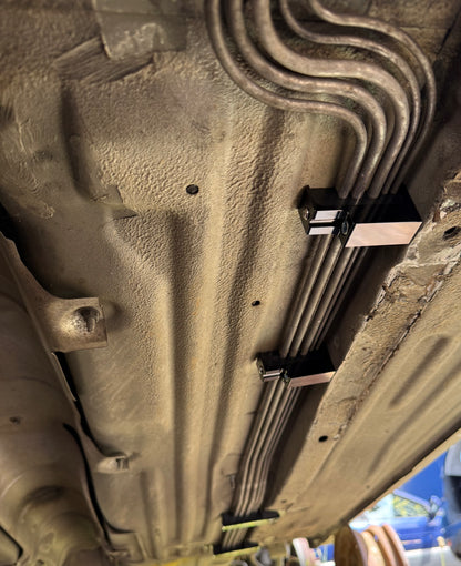 Nissan Pulsar N14 FWD Billet Fuel Line Bracket Set