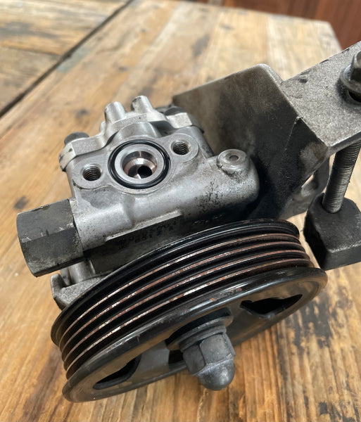 Subaru GC8 power steering inlet adaptor