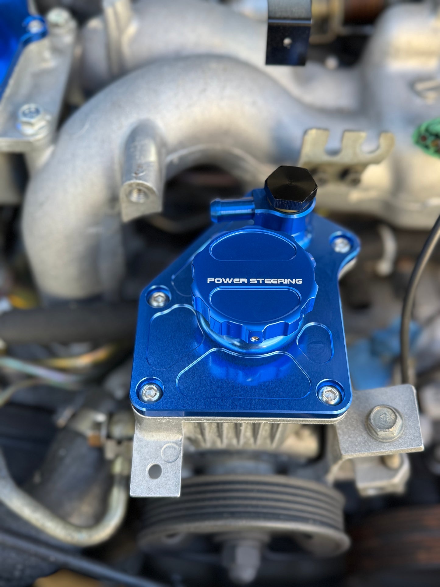 Subaru WRX GC Impreza Billet Power Steering Reservoir Top