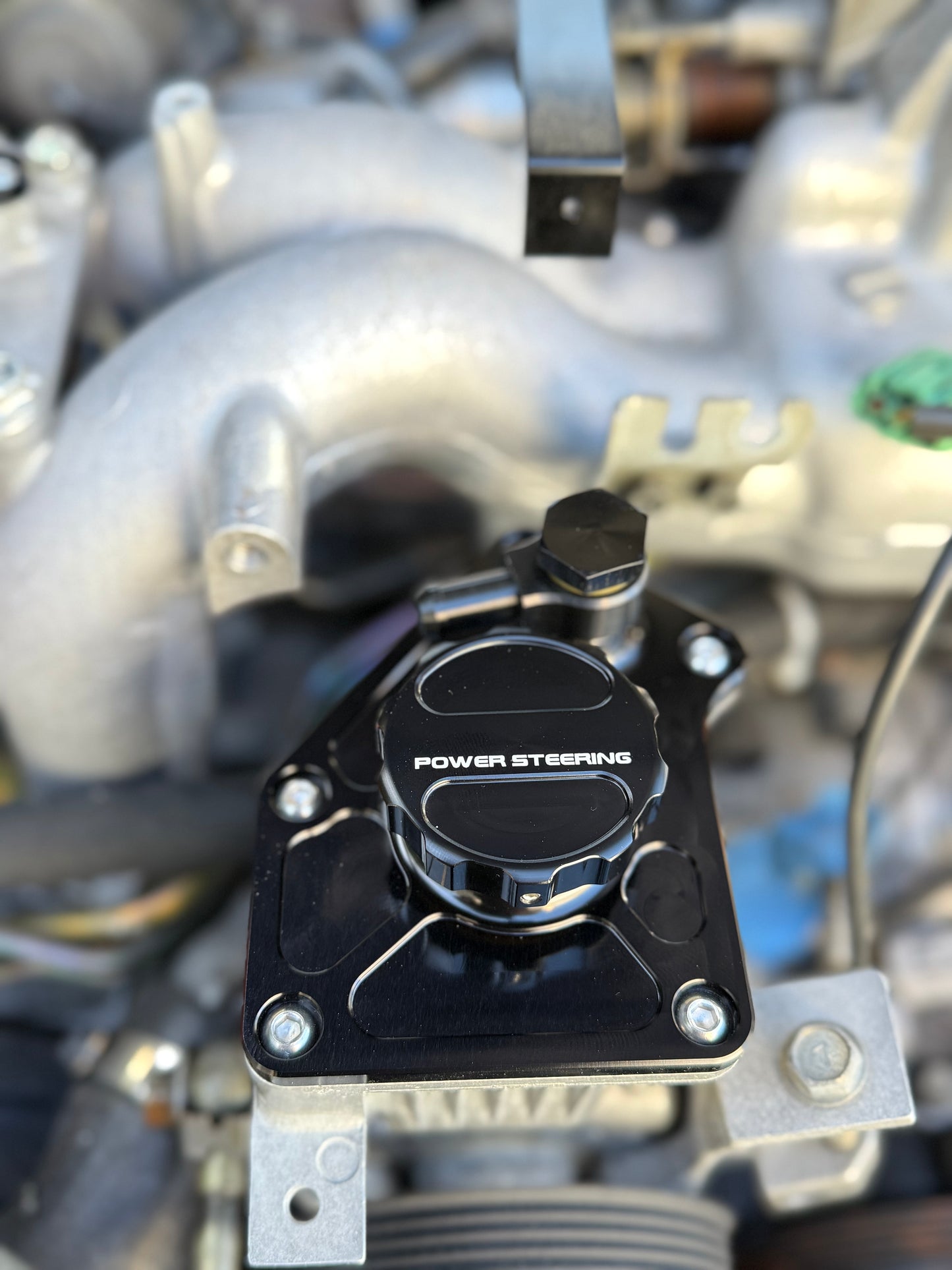 Subaru WRX GC Impreza Billet Power Steering Reservoir Top