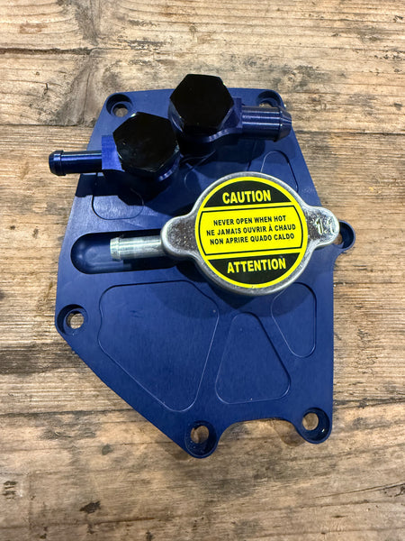 Subaru WRX, GD, Forester SG, coolant expansion tank billet top