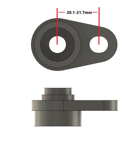 Subaru Steering Inlet Adaptor Single Bolt