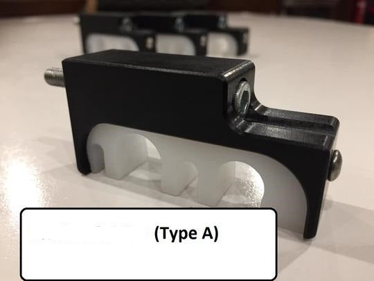 Nissan C34 Stagea Billet Fuel Line Bracket Set