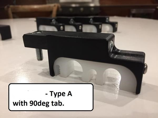 Nissan C34 Stagea Billet Fuel Line Bracket Set