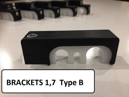 Nissan Skyline R33 GTR GTS Billet Fuel Line Bracket Set