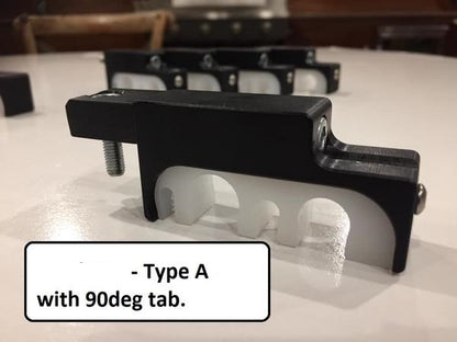 Nissan Skyline R34 GTR GTT Billet Fuel Line Bracket Set