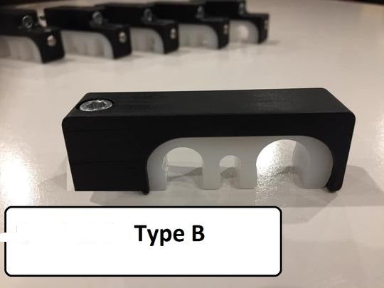 R34 GTR GTT fuel line bracket set