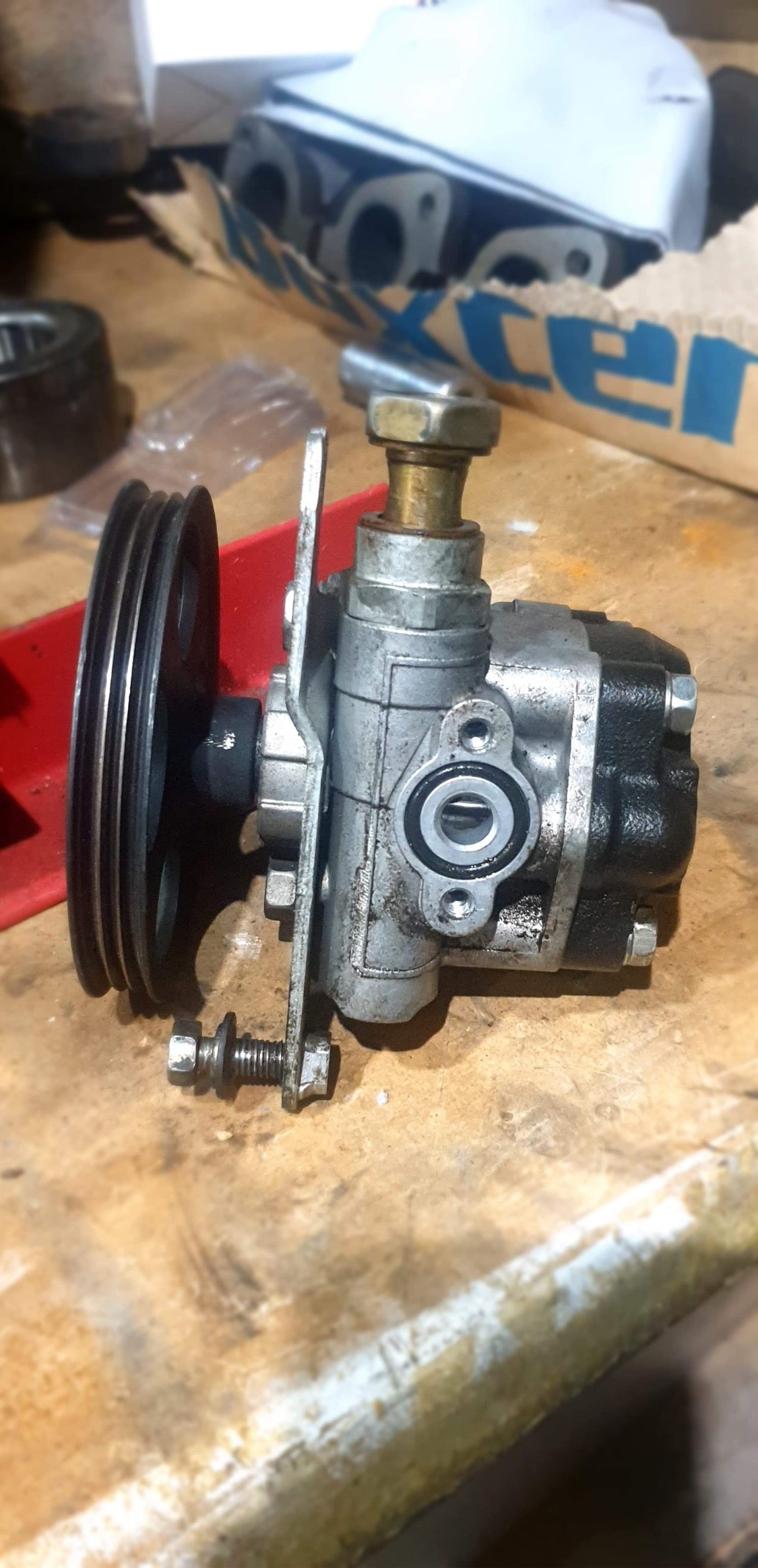 Nissan Skyline R33 RB25 Power Steering Inlet Adaptor