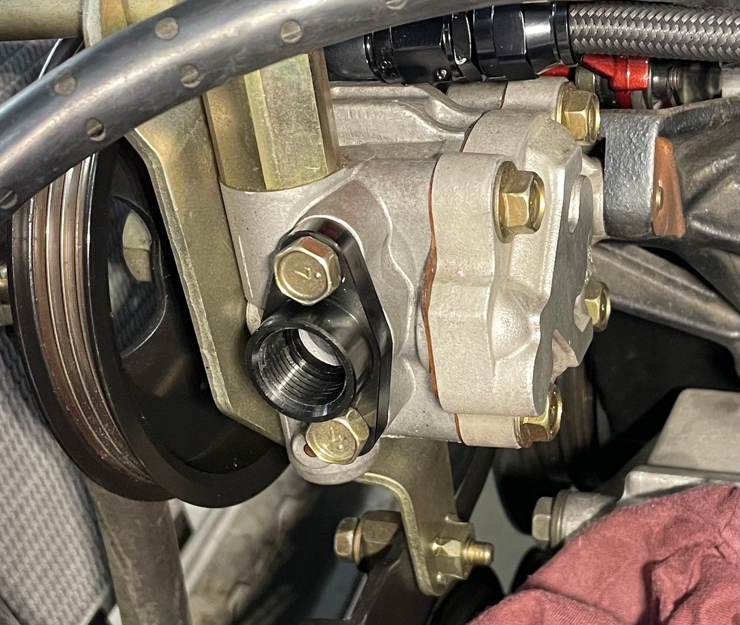 Nissan Skyline R34 S14 Power Steering Inlet Adaptor