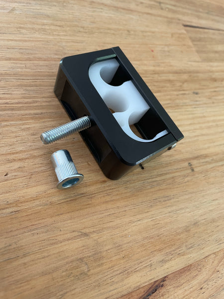 Universal Billet Fuel line brackets. Suit Holden, Ford, Chev etc. $39AUD each.