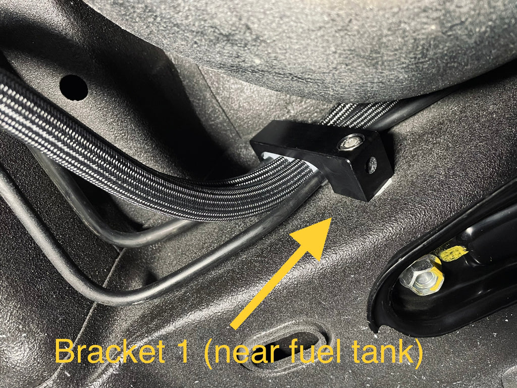 Nissan S15 billet fuel line bracket set – Chriso's Customs